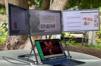 This Monstrosity Provides Your Laptop computer Three Huge Screens, however You may Hate Taking a look at It