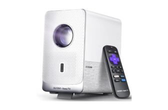 The primary Roku-powered good projector is right here
